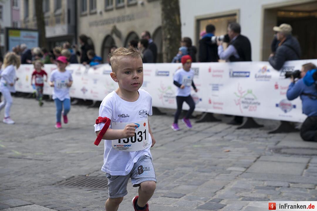 Weltkulturerbelauf in Bamberg: Der Böhnlein Bambini-Lauf 2017