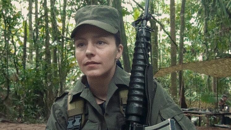 Tanja sah sich im Dschungel nicht als Gefangene an. Retter der Regierung wollte sie "mit Minen, mit M&ouml;rsern, mit allem" entgegentreten.