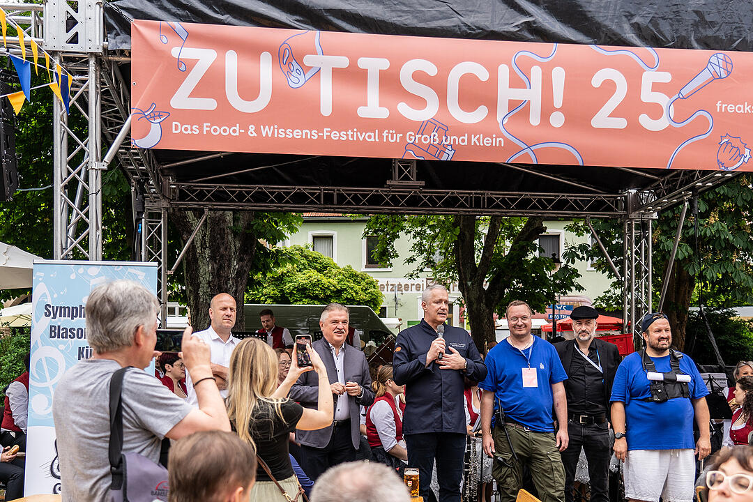 Bereits zum dritten Mal organisierte der Verein "freakstotable" das Food-Event.