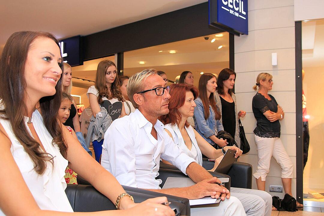 Modelcasting im Ertl-Zentrum