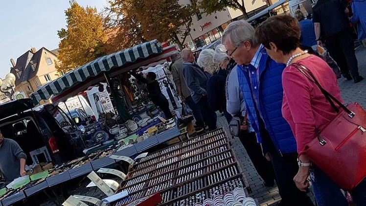 Überbordend war am Sonntag auch das Angebot an Borden.