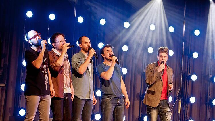 "Viva Voce" beim Gastspiel in der Gerold-Strobel-Halle in Bad Rodach.Foto: Jochen Berger