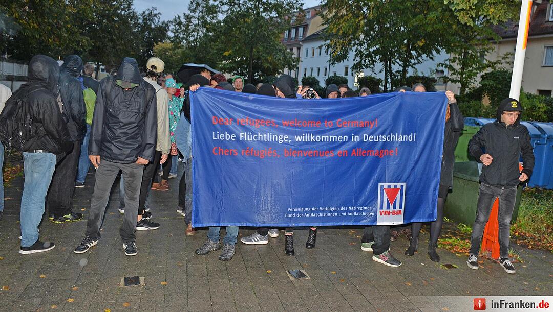 Protest - Viktor Orban zu Gast in Bamberg