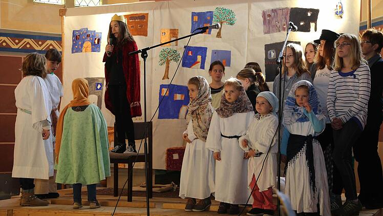 Musical "Jona" in der Kirchengemeinde Hetzelsdorf. Foto: Franz Galster
