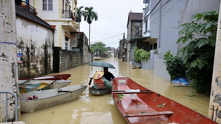&Uuml;berschwemmungen in Vietnam