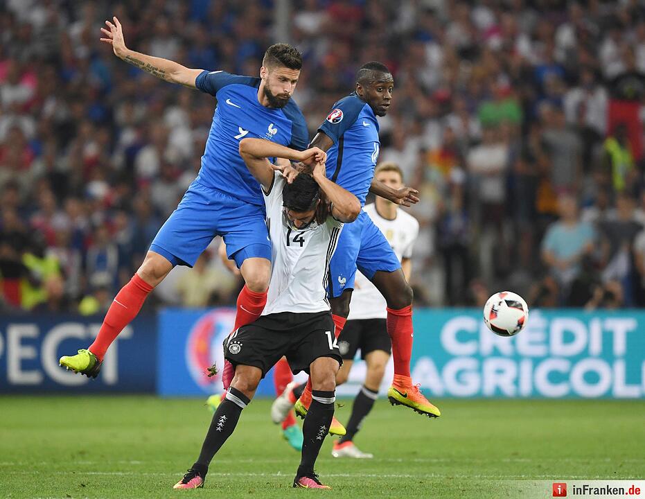 e bittere Niederlage der Deutschen