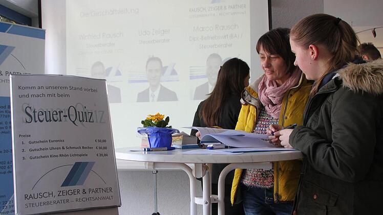 Impressionen vom Tag der Ausbildung in Bad Brückenau am 22. März 2015 Foto: Ulrike Müller