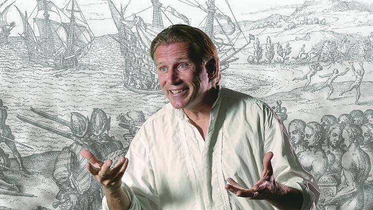 Theatermacher Wolfgang Krebs will bald wieder durchstarten mit dem Thurnauer Schlosstheater. Foto: privat