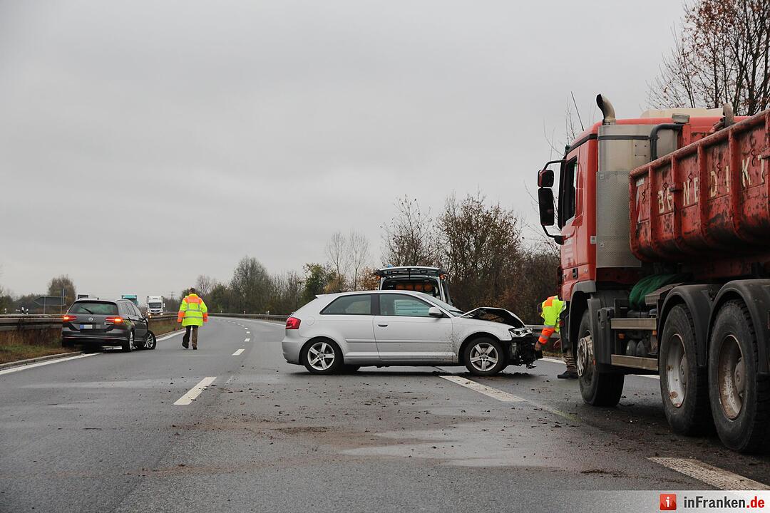 A70 bei Viereth-Trunstadt: Kollision beim Überholen