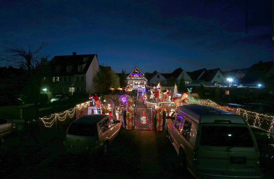 Weihnachtshaus in Veitshöchheim