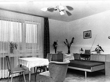 Eine Wohnung der Genossenschaft Anfang der 70er Jahre  Foto: WVG