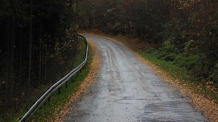 Die Straße zwischen Wildenberg und Hain ist in einem desolaten Zustand.  Foto: Friedwald Schedel