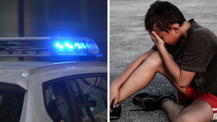 Junge von Auto angefahren