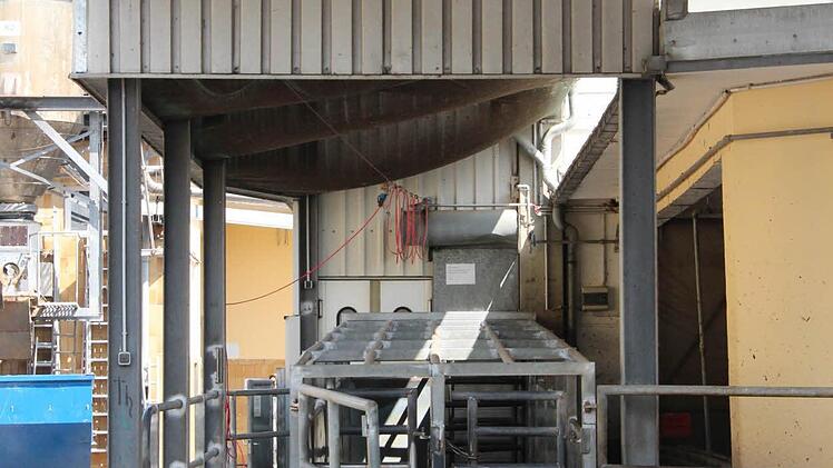 Der Zugang fürs Vieh.