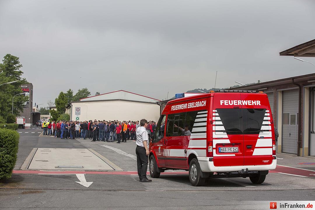 Explosion in Schaeffler-Werk in Eltmann