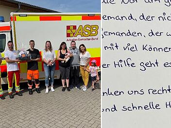 Neustadt bei Coburg: "Einsatzkräfte staunen nicht schlecht": Rettungsdienst berichtet von außergewöhnlicher Geburt
