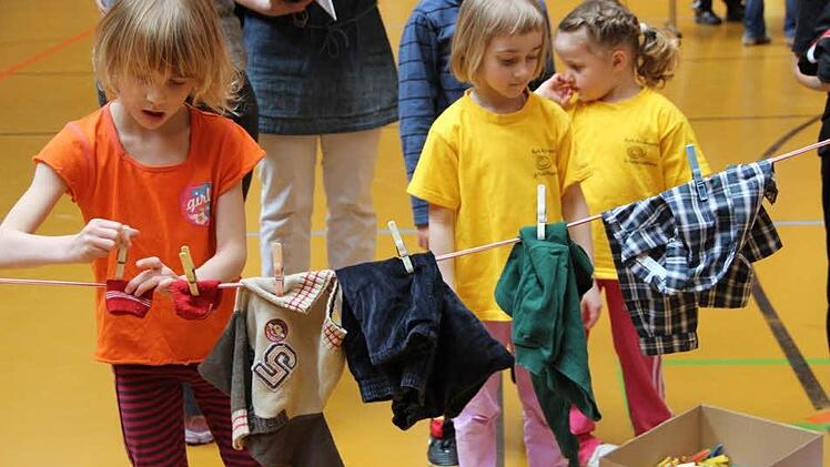 Die Kinder- und Jugendolympiade des Turngaus Rhön-Saale richtete der TSV Münnerstadt anlässlich seines 150-jährigen Bestehens aus.