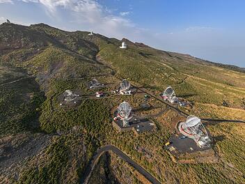 Neue Teleskope auf La Palma