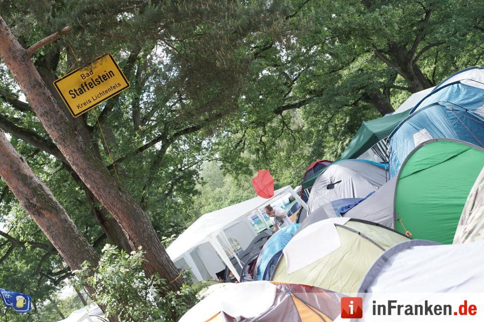 Rock im Park 2016 - Zeltplatz am Samstag