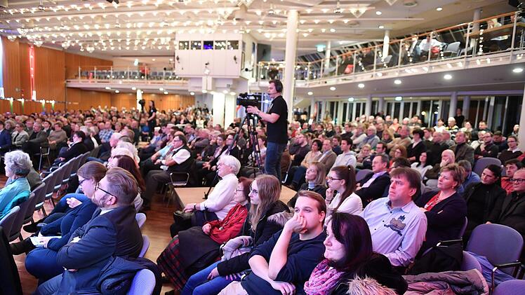 Impressionen vom Regionentalk zur Coburger Landratswahl im KongresshausFoto: Ronald Rinklef