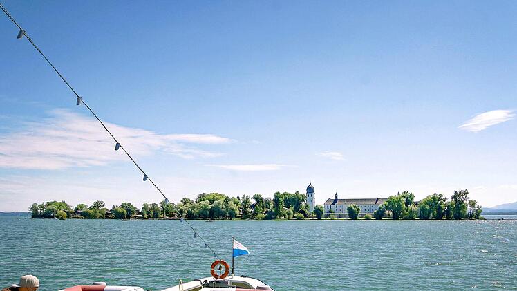 Ziel: die Fraueninsel. Foto: Monika Limmer