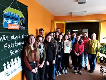 Erneut wurde das Frobenius-Gymnasium Hammelburg als Fairtrade-Schule zertifiziert. Foto: Kerstin K&ouml;hler