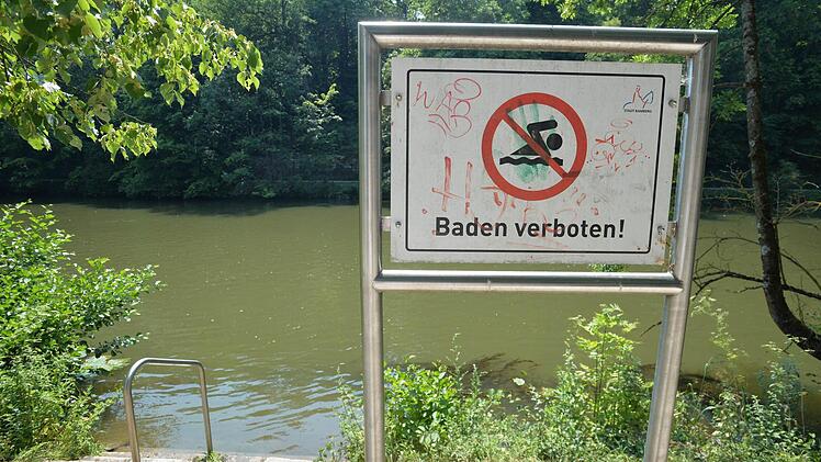 Hier ist die Sachlage klar: Baden verboten.