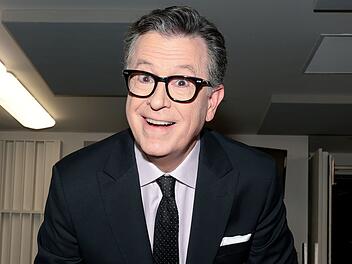 Am Donnerstag pr&auml;sentierte Stephen Colbert ein letztes Mal seine "Late Show".