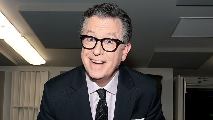 Am Donnerstag pr&auml;sentierte Stephen Colbert ein letztes Mal seine "Late Show".