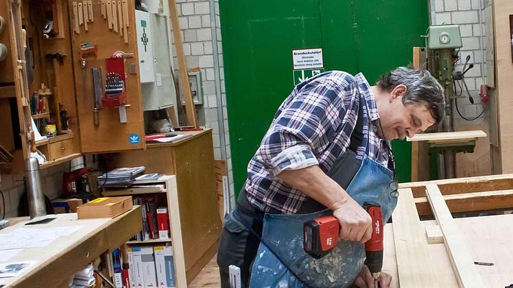 Thomas Hartmann in der Schreiner