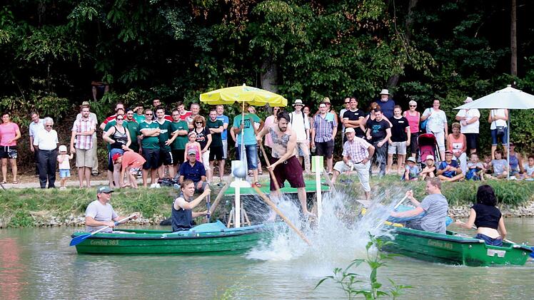 Impressionen von der Weihergaudi    Foto: Richard Sänger