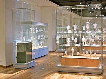 Die Schatzkammer Glas der Kunstsammlungen der Veste Coburg  Foto: Kunstsammlungen/Pia Stumpe-Thees