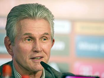 Jupp Heynckes bei seiner Abschieds-Pressekonferenz Foto: dpa