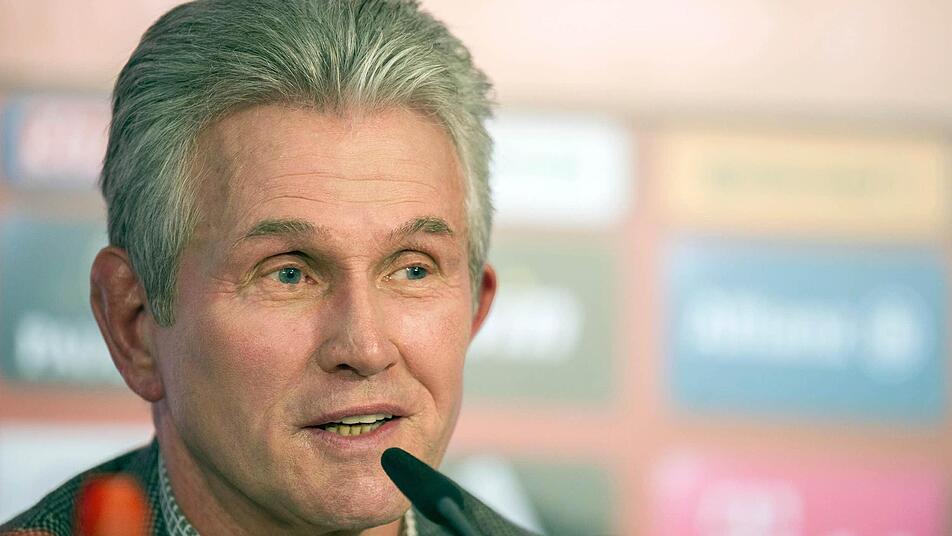 Jupp Heynckes bei seiner Abschieds-Pressekonferenz Foto: dpa