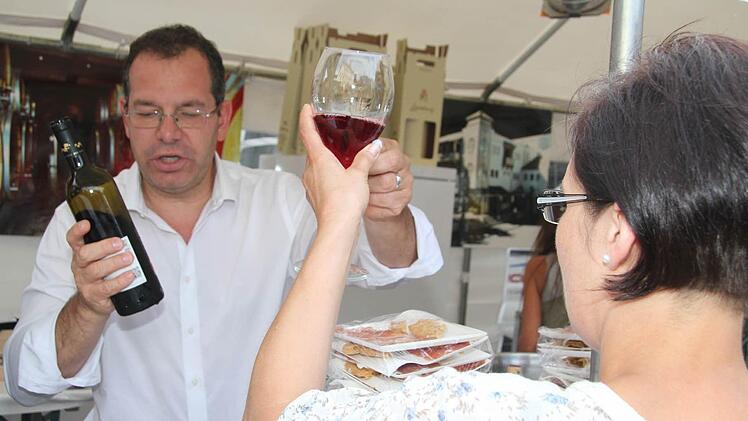 Erlesene Weine hatte das Weingut "Domini Veneti" aus Venetien dabei.