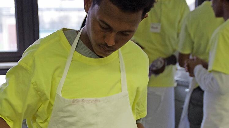 Unbegleitete Jugendliche werden in Kronach unterrichtet.