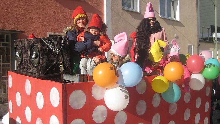Faschingsumzug in Teuschnitz. Foto: Paul Hader