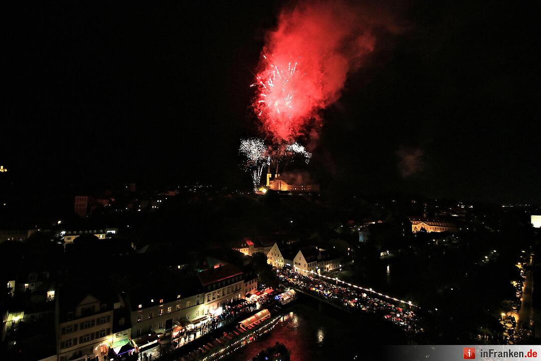 Sandkerwa-Feuerwerk in Bamberg