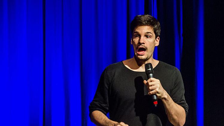 Reichlich Applaus: Alain Frei gastierte erstmals in CoburgFoto: Jochen Berger