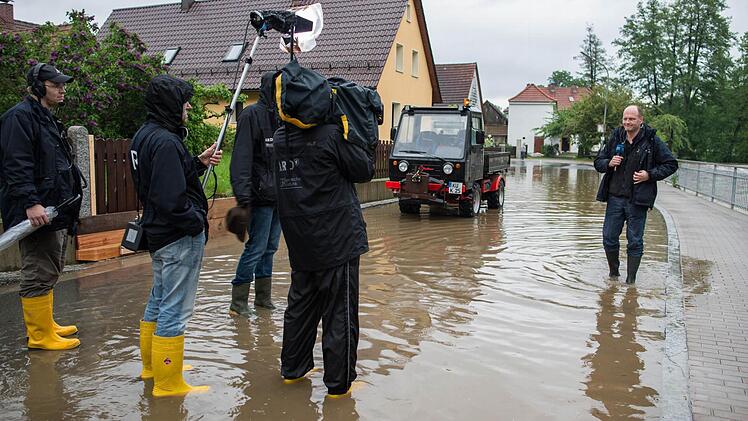 Der Bayerische Rundfunk berichtete in der "Frankenschau" aus Lanzendorf.