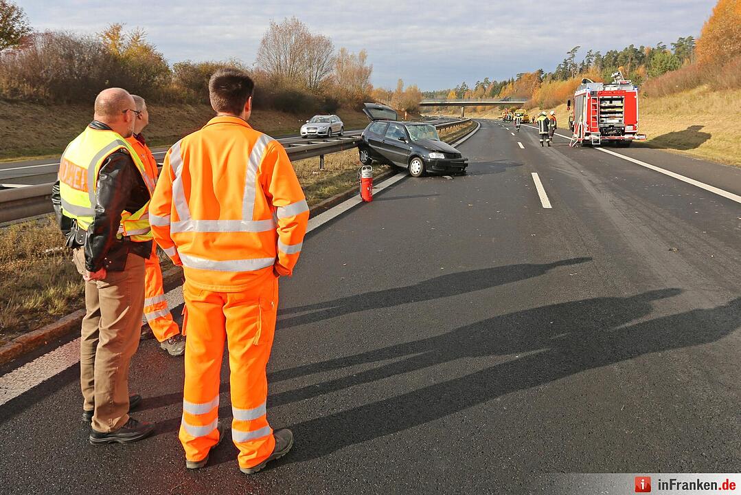 Autobahn-Geisterfahrt endet mit schwerem Unfall