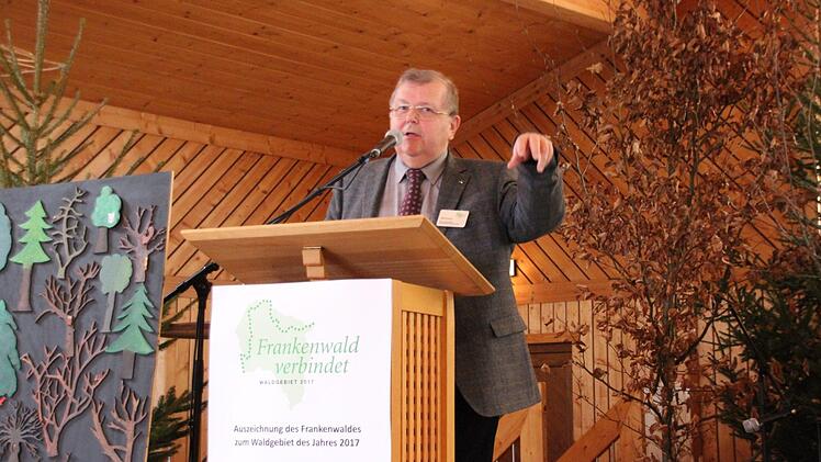 Der gebürtige Tettauer Olaf Schmidt (Präsident der bayerischen Landesanstalt für Wald und Forstwirtschaft)