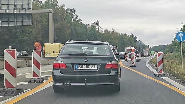 Baustelle auf A70 wird zum Unfallschwerpunkt: Bei Bamberg kracht es gleich mehrfach - enormer Schaden