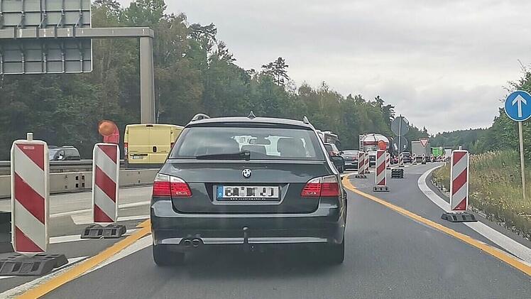 A70 bei Hallstadt: Anschlussstelle mehrere Wochen gesperrt - wegen Bauarbeiten