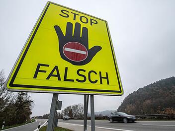 Geisterfahrer auf A70 bei Schweinfurt