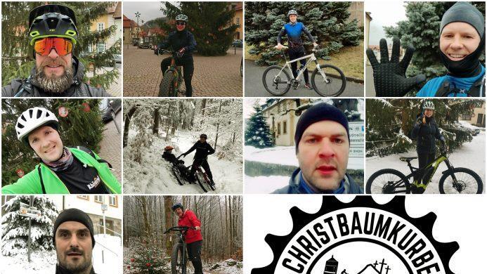 Ausschnitt aus der Collage des "Christbaumkurbelns". Foto: Collage Klaus  Seiffert