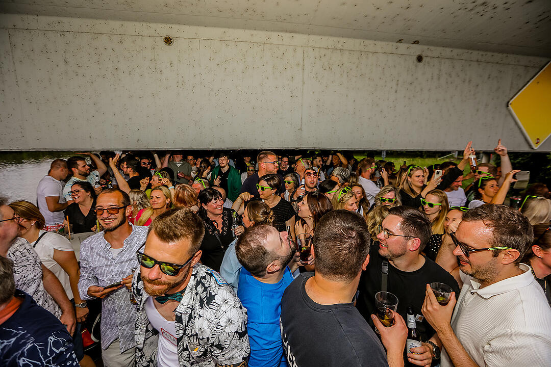 Das BAYERN 3 Partyschiff legte in Schweinfurt an - Hier gibt es die besten Fotos!