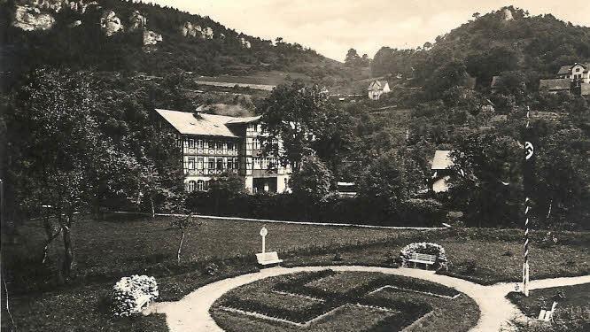 Blick auf den Muggendorfer Adolf-Hitler-Platz.