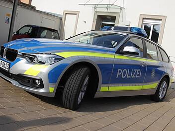So sehen die neuen Streifenwagen aus. Der BMW gehört zur Polizei in Bad Staffelstein.  Foto: Maximilian Glas