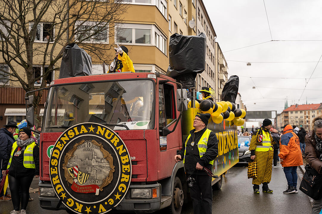 Der traditionelle Umzug zog ca. 70.000 Faschingsfreunde an.